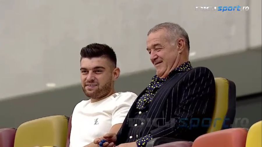 Mihai Mincu și Gigi Becali FCSB - FC BOTOȘANI 1-1 // Invitat special » Cu cine a urmărit meciul Gigi Becali