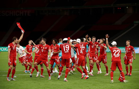 FOTO Bayern Munchen a câștigat și Cupa Germaniei! Bavarezii se luptă cu recordurile