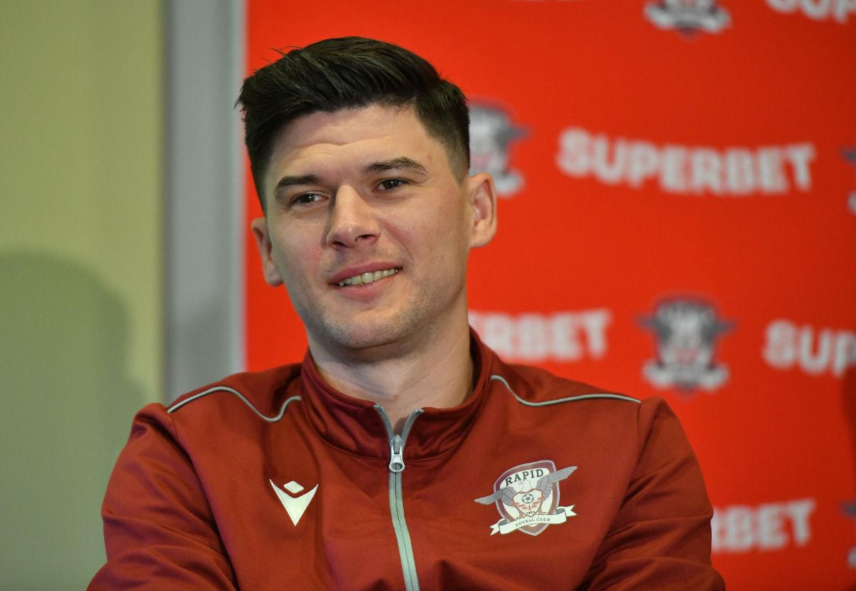 Rapid a anunțat transferul așteptat de toți fanii echipei! Prima reacție: „Sunt fericit că pot juca la clubul pe care îl iubesc”