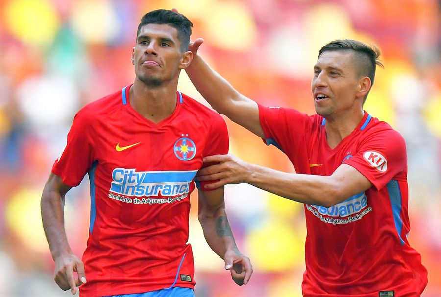 Florinel Coman și Alexandru Stan, jucători FCSB, foto: GSP Transfermarkt a actualizat cotele de piață din Liga 1: FCSB e prima, FCU Craiova, la retrogradare! » Fotbalistul cu cea mai spectaculoasă ascensiune/prăbușire