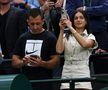 Nick Kyrgios și Costeen Hatzi, la Wimbledon 2022
