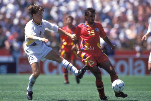 La ora meciului cu Suedia, disputat pe 10 iulie 1994, Panduru avea 24 de ani fără o zi (foto: Imago)