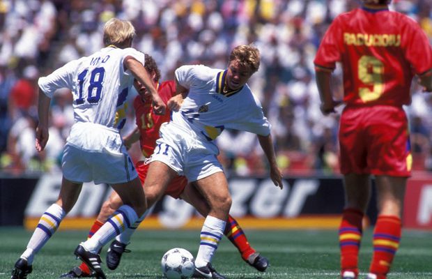 EPISODUL 7: : România - Suedia 2-2, 4-5 la penalty-uri » Concluzie șocantă: Hagi, subordonat total de vedeta suedezilor! Brolin a fost regele pe teren