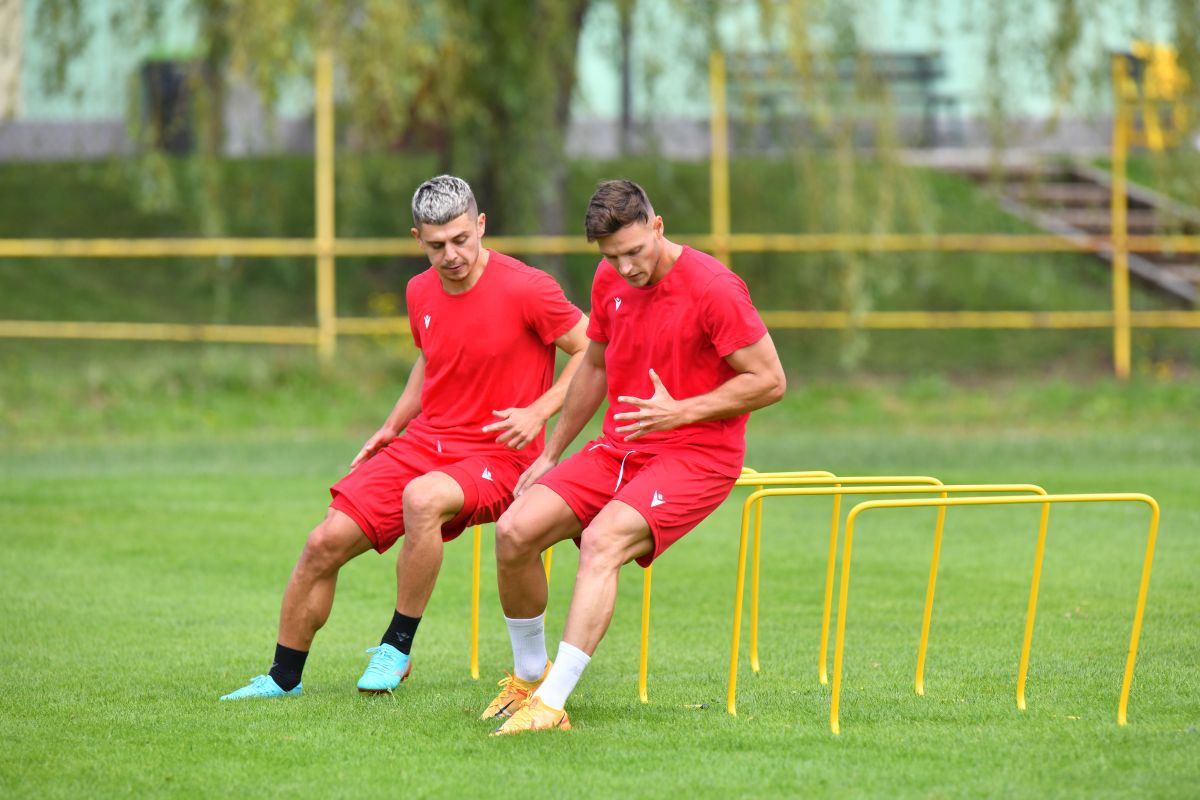 FOTO Dinamo în Slovenia: Dennis Politic, Cristi Costin și Kevin Ciubotariu s-au antrenat separat 04.07.2023