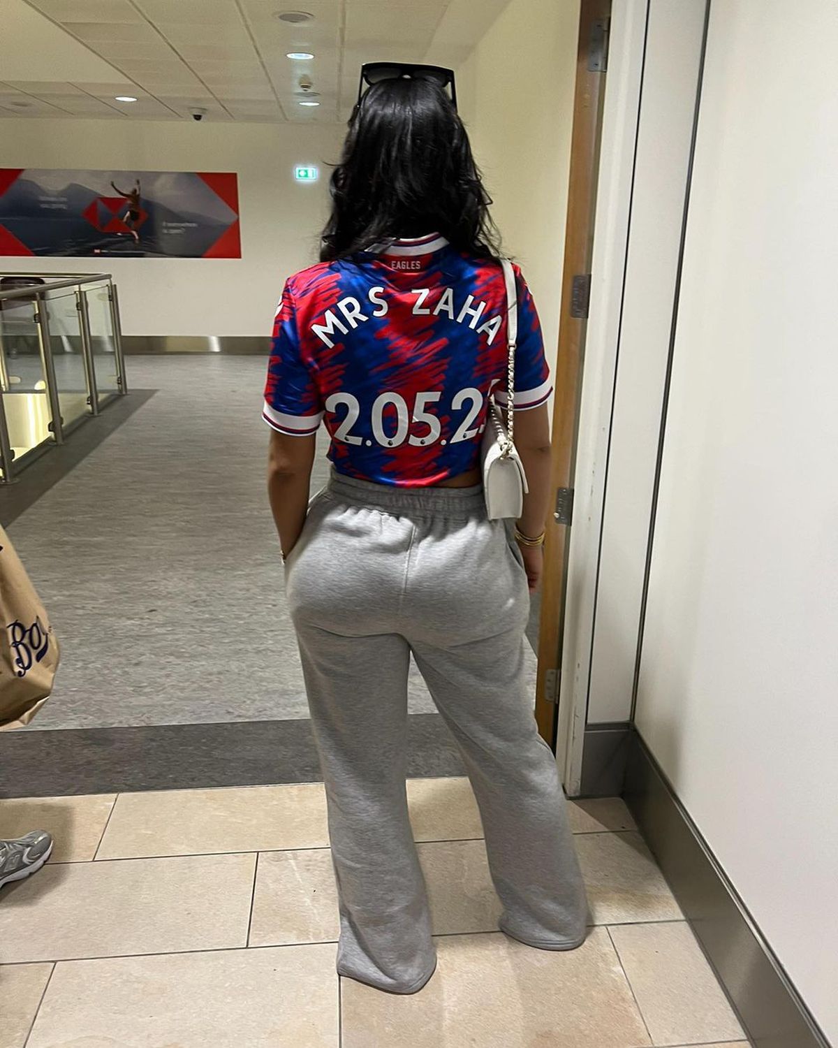 Wilfried Zaha s-a căsătorit cu iubita lui, Paige Bannister. Foto: Instagram