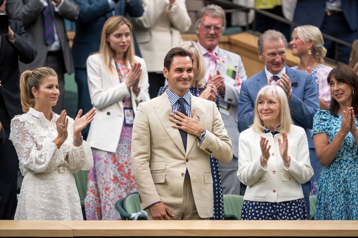 Roger Federer a revenit la Wimbledon pentru prima dată după retragerea din activitate