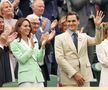 Roger Federer, elogiat la scenă deschisă la Wimbledon. 
Foto: Getty Images