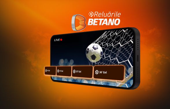 Premieră în România: Betano lansează reluările video pentru transmisiile live de sport
