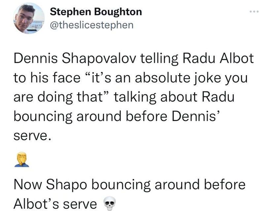 Controversă în prima de zi de la Wimbledon, cu moldoveanul Radu Albot în prim-plan: „E o glumă absolut ridicolă să faci asta!”