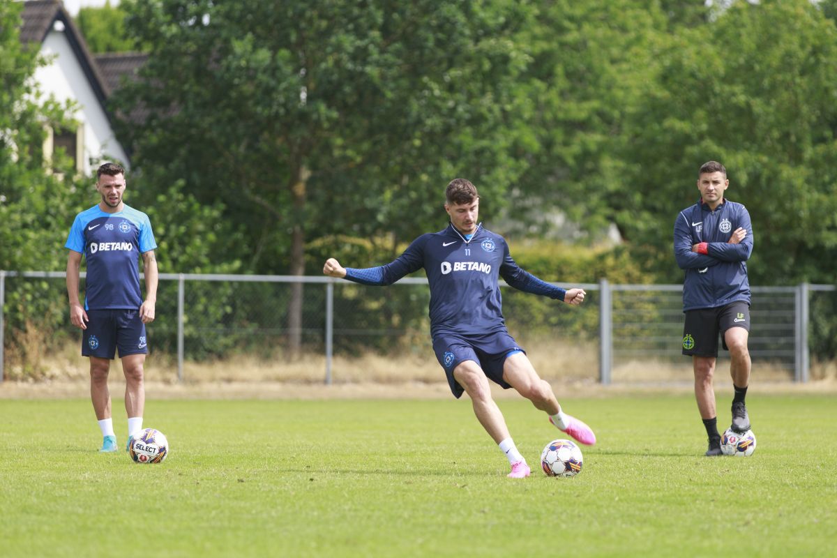 FOTO Concurs inedit la antrenamentul lui FCSB 04.07.2023