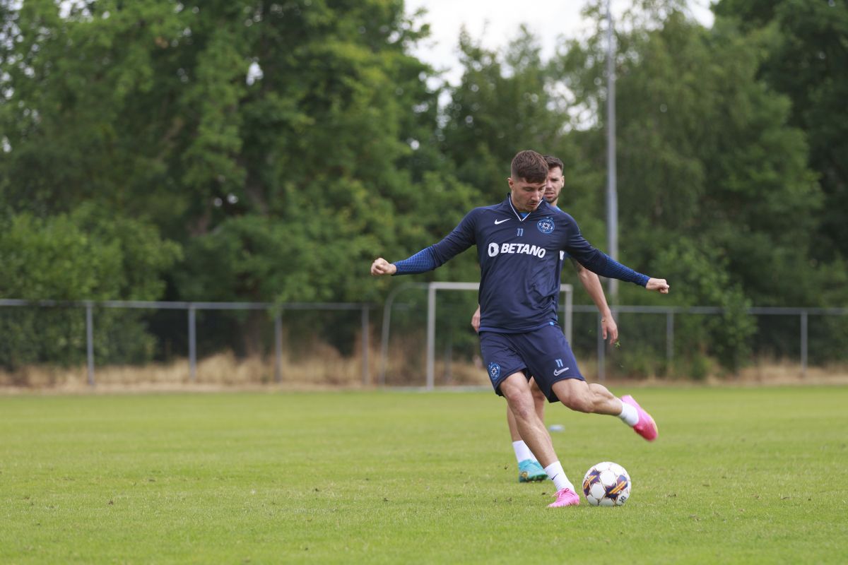 FOTO Concurs inedit la antrenamentul lui FCSB 04.07.2023