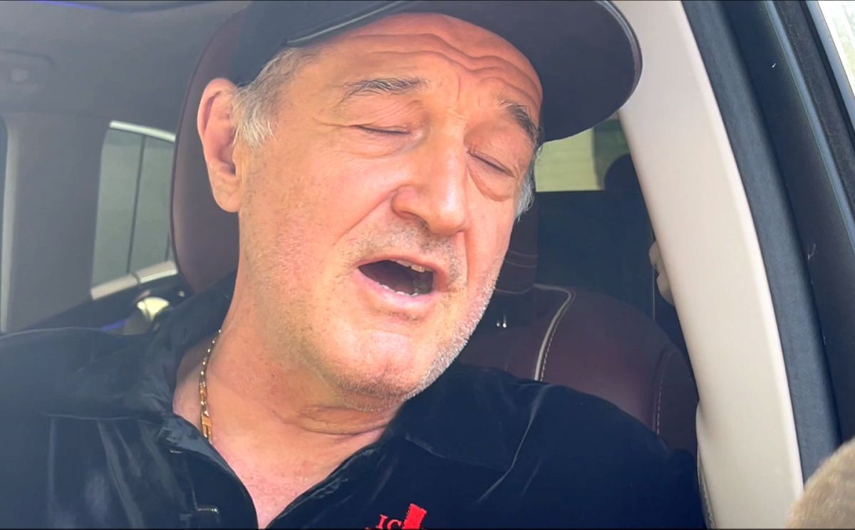 Moment inedit cu Gigi Becali » A dat volumul la maximum și a început să cânte muzică bisericească