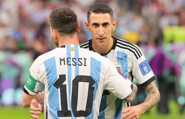 Un fost campion mondial îl ridică în slăvi pe Angel di Maria: „E la același nivel cu Kempes, Maradona și Messi”