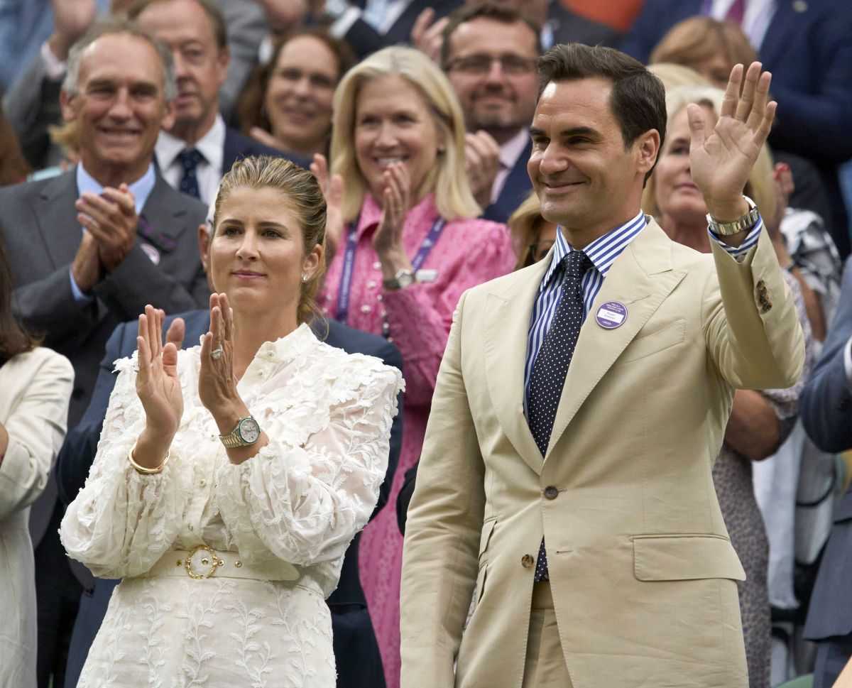 Roger Federer a revenit la Wimbledon pentru prima dată după retragerea din activitate