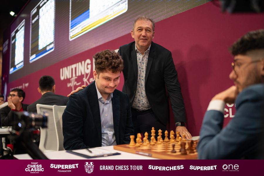 Toate partidele din a șaptea rundă de la Superbet Chess Classic România 2024 s-au încheiat la egalitate