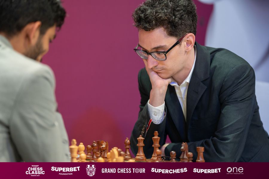 Toate partidele din a șaptea rundă de la Superbet Chess Classic România 2024 s-au încheiat la egalitate