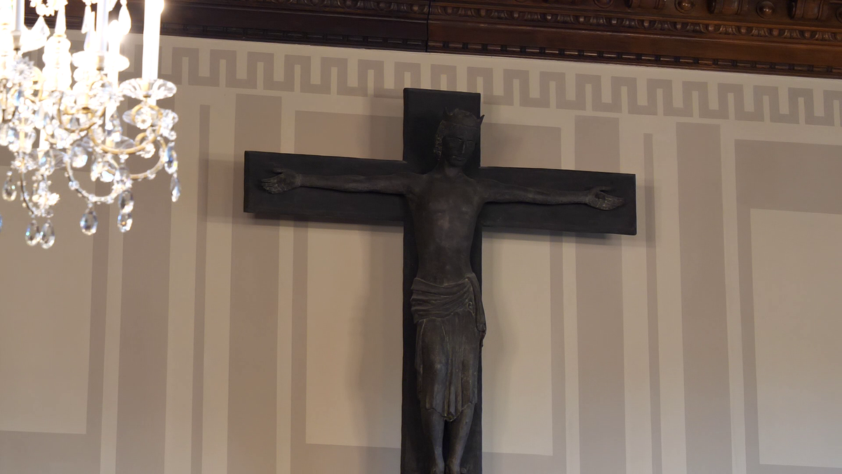 GSP a vizitat Sala 600, în care a avut loc celebrul proces de la Nürnberg! » Tehnologia modernă care zguduie privitorii: „hologramele” lui Goering sau Ribbentrop, mulate pe scaunele goale