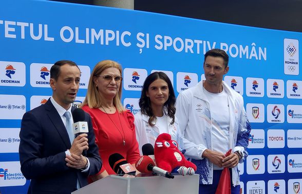 Ionela și Marius Cozmiuc vor fi purtătorii drapelului României la Jocurile Olimpice de la Paris