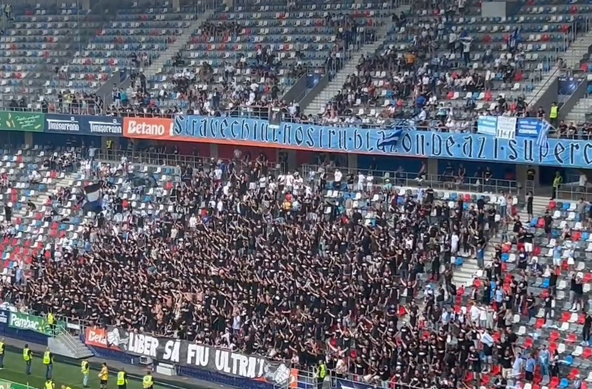 Bătălia galeriilor la FCSB - Corvinul Hunedoara! Peluza Sud versus Peluza Nord, pentru prima oară față în față în Ghencea!