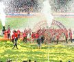 FCSB - Hunedoara, imagini de la decernarea trofeului