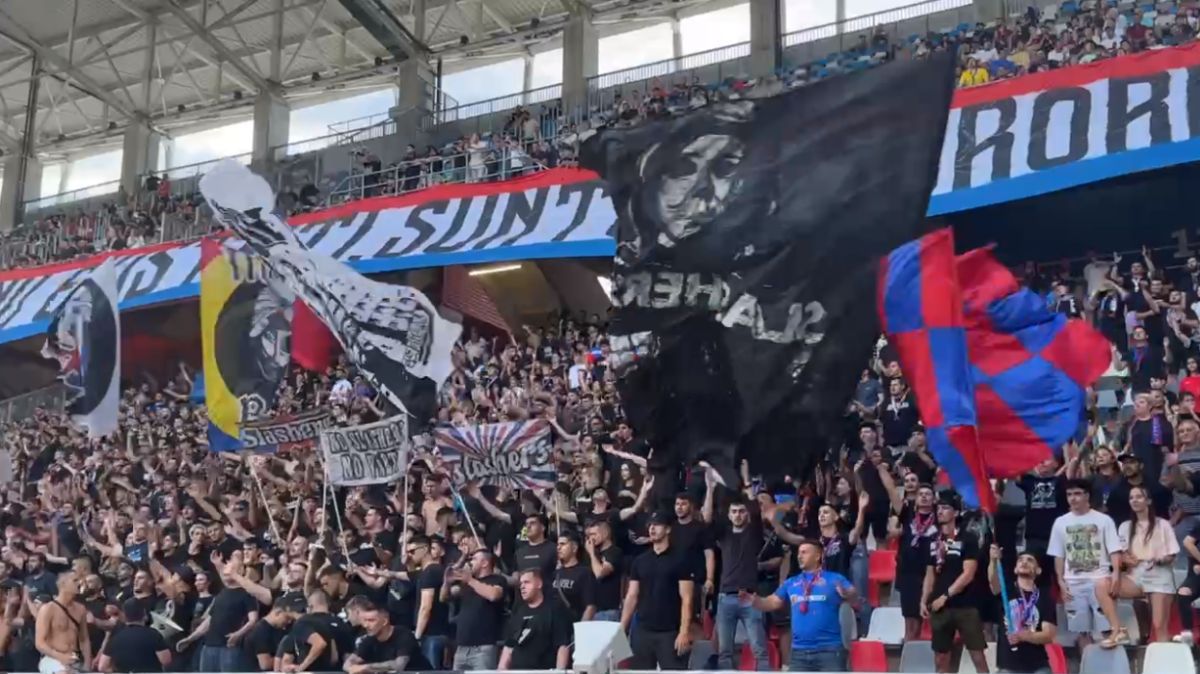 Peluza Sud și Peluza Nord, pentru prima dată față în față în Ghencea! Duel încins la Supercupa României » Mesajele afișate