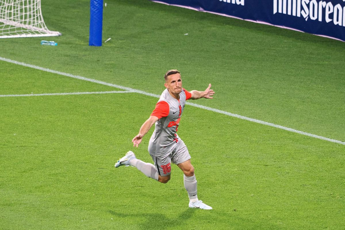 Marius Ștefănescu a marcat la debutul pentru FCSB și are gânduri mari: „Grupele Champions League și titlul”