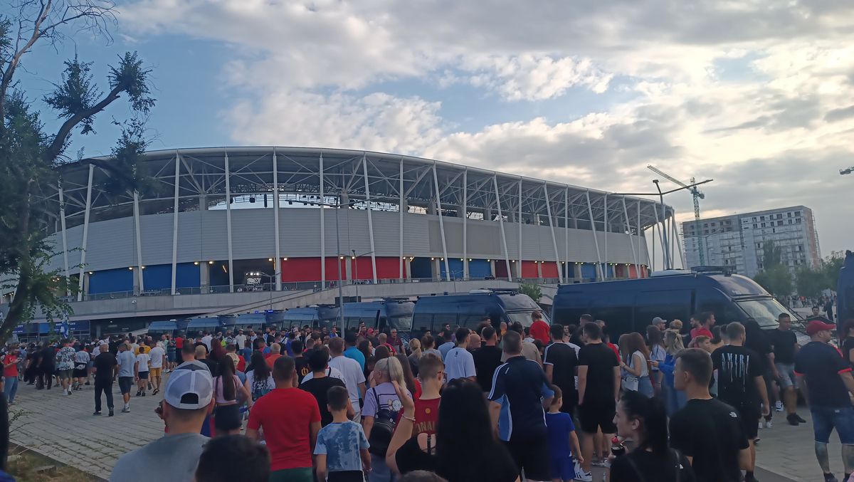 FCSB - Corvinul, imagini dinaintea Supercupei României