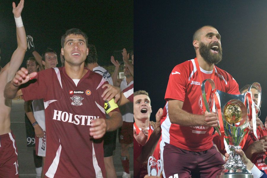 Vasile Maftei a câştigat Supercupa României atât cu Rapid, cât și cu FC Voluntari. Foto: GSP Ei sunt cei 10 jucători care au scris istorie în Supercupa României: unul va fi prezent sâmbătă, în confruntarea FCSB - CFR Cluj