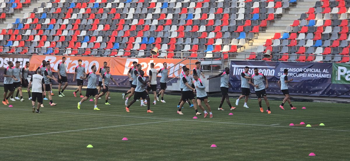 CFR Cluj, DECIMATĂ înaintea Supercupei cu FCSB: cinci absenți importanți + ce l-a șocat pe Dan Petrescu la stadionul „Steaua”