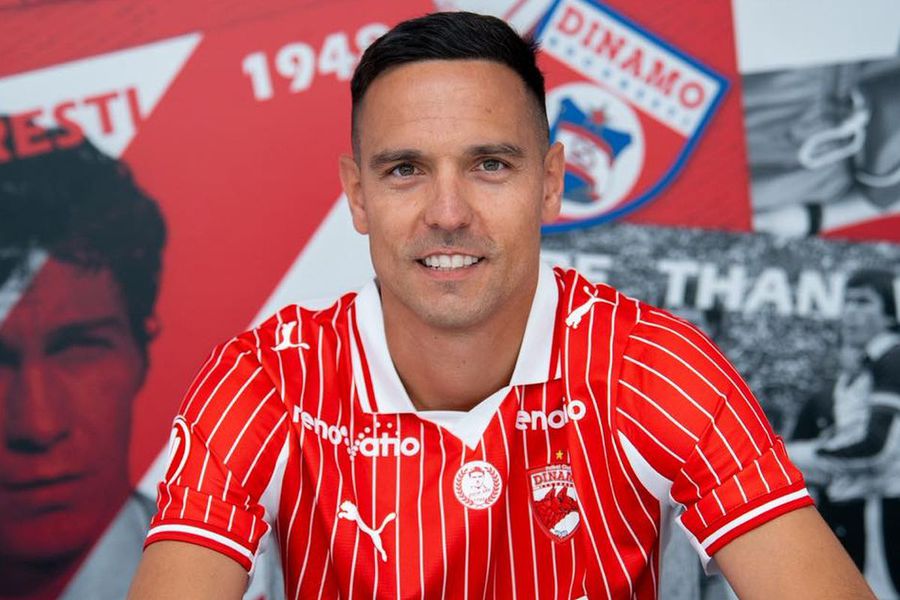 Primul fotbalist prezentat de Dinamo în noul echipament: „Cât mai multe realizări!”