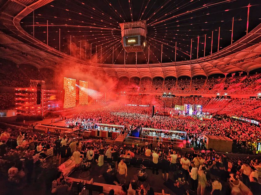 Neversea Kapital pe Arena Națională din București (4 iulie 2025). Foto: GSP.RO
