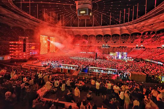 Neversea Kapital pe Arena Națională din București (4 iulie 2025). Foto: GSP.RO