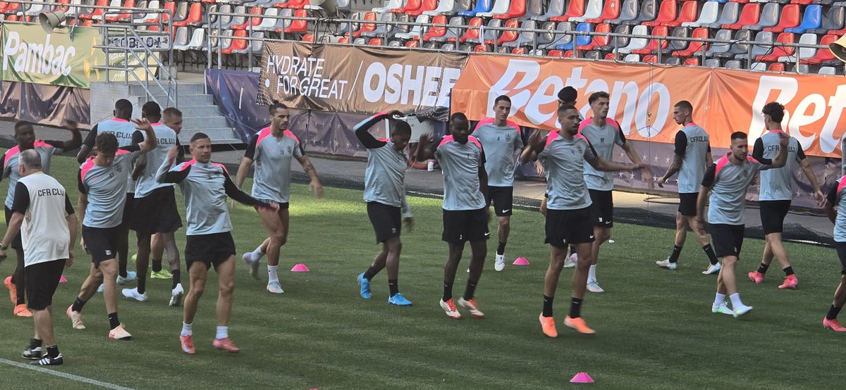 CFR Cluj, DECIMATĂ înaintea Supercupei cu FCSB: cinci absenți importanți + ce l-a șocat pe Dan Petrescu la stadionul „Steaua”