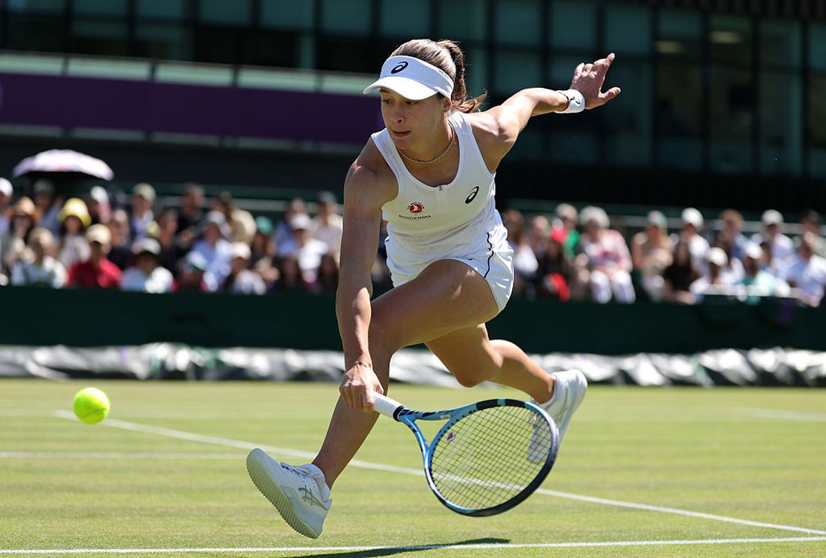 Istorie la Wimbledon! A devenit prima jucătoare din istoria țării ei, una cu 85 de milioane de locuitori, calificată în turul 3 pe iarba londoneză