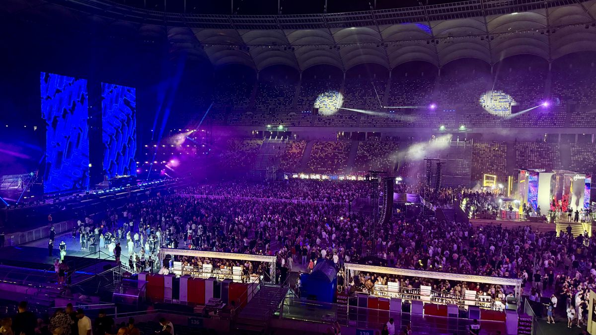 Arena Națională s-a transformat pentru Neversea Kapital! Imagini din prima zi a festivalului din București