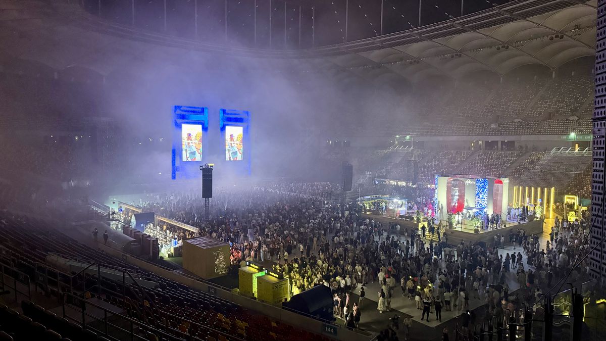 Arena Națională s-a transformat pentru Neversea Kapital! Imagini din prima zi a festivalului din București