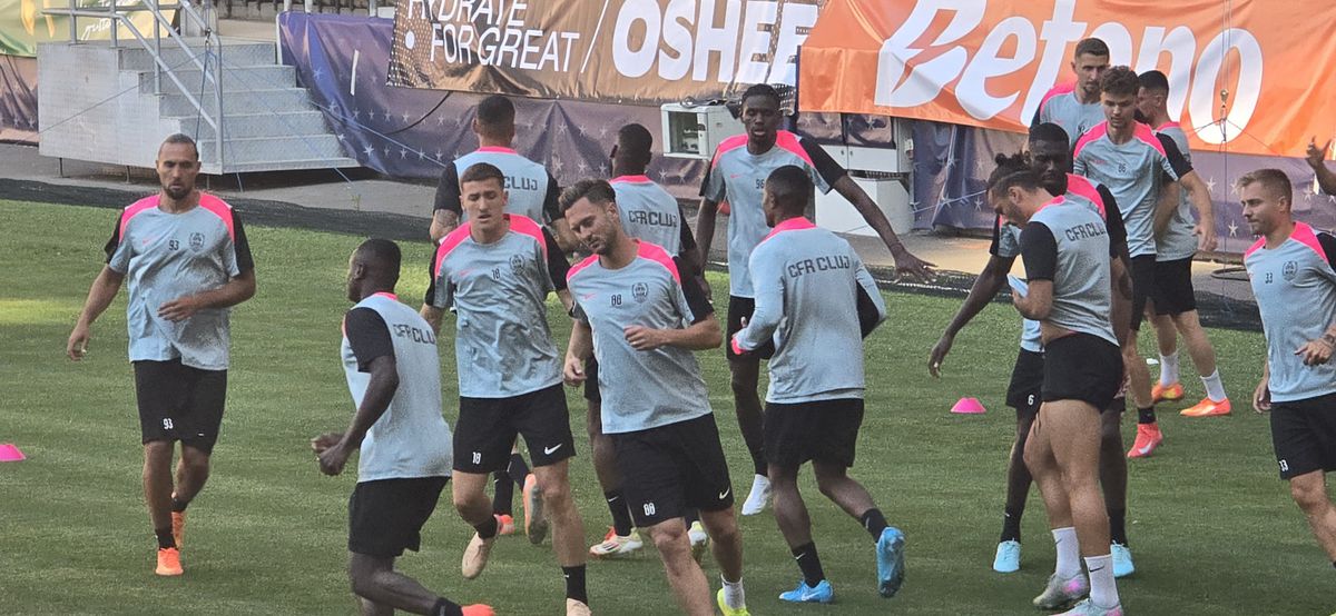 CFR Cluj, DECIMATĂ înaintea Supercupei cu FCSB: cinci absenți importanți + ce l-a șocat pe Dan Petrescu la stadionul „Steaua”
