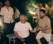 Marius Șumudică dă bani la lăutari la ziua de naștere a lui Denis Drăguș. Foto: TikTok @robertne38
