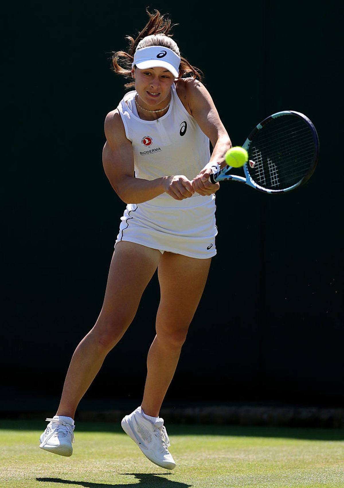 Istorie la Wimbledon! A devenit prima jucătoare din istoria țării ei, una cu 85 de milioane de locuitori, calificată în turul 3 pe iarba londoneză