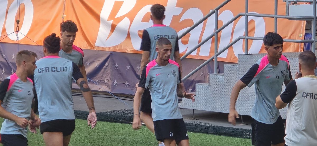 CFR Cluj, antrenament oficial, înaintea Supercupei cu FCSB // 04.07.2025