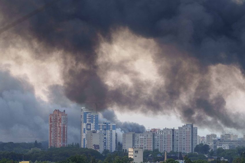 IMAGINI CU IMPACT EMOȚIONAL Rusia a lansat un atac devastator asupra Kievului » Sportiva ucraineană taxează un gest făcut de compatrioții ei pe străzile Capitalei: „De rahat!”