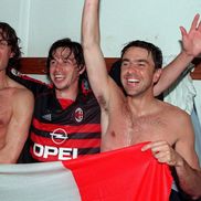 Părtaș la mari succese ale Milanului, timp de două decenii, aici alături de Maldini și de Albertini
