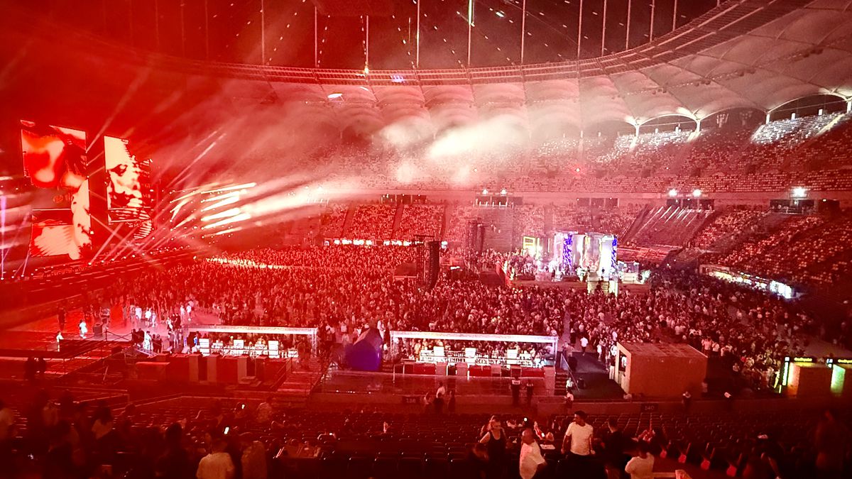 Arena Națională s-a transformat pentru Neversea Kapital! Imagini din prima zi a festivalului din București