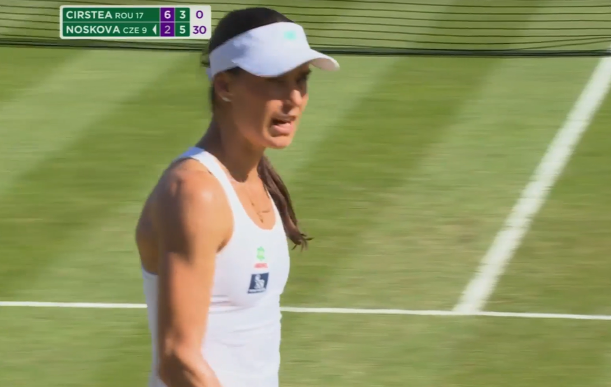 Moment INCREDIBIL! Sorana Cîrstea și-a jignit staff-ul în timpul meciului de la Wimbledon: „Lasă-mă în pace, sunteți niște inutili toți”