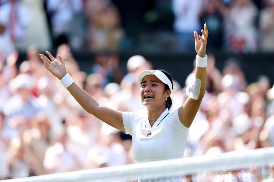 Încă un șoc la Wimbledon: campioana en-titre a fost eliminată în turul al treilea! Imagini excepționale cu bucuria