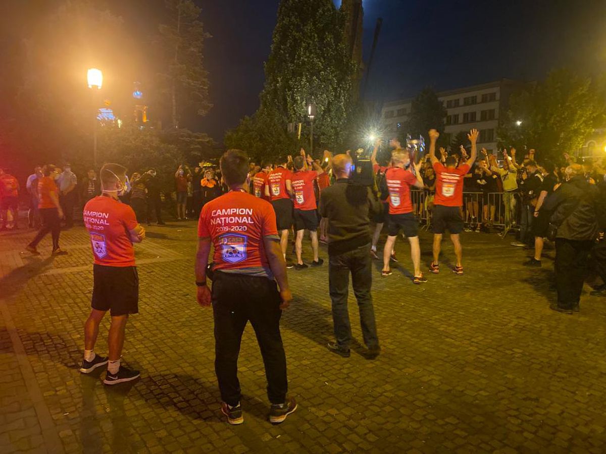 Cum a sărbătorit CFR Cluj titlul de campioană!