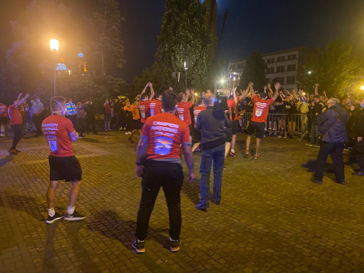 Cum a sărbătorit CFR Cluj titlul de campioană!