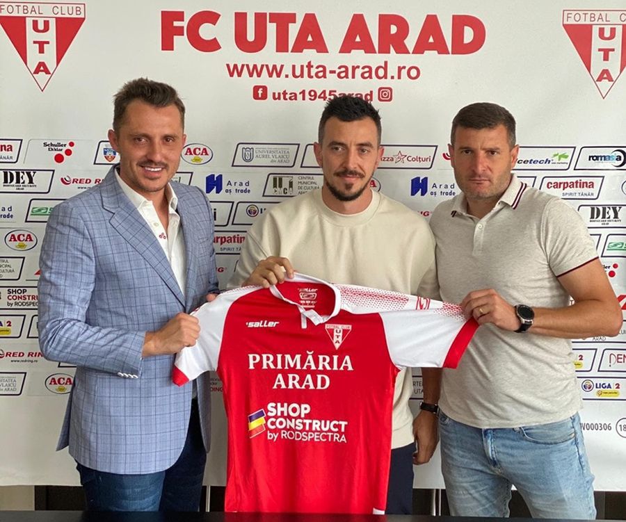 Ioan Hora a fost prezentat la UTA