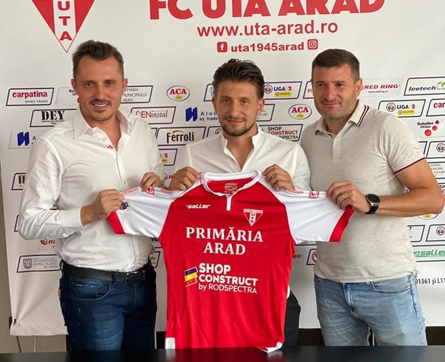 OFICIAL UTA a prezentat primele două transferuri: un fost golgeter din Liga 1 și un campion al României
