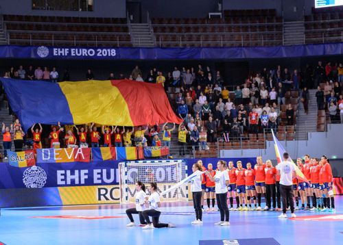 Naționala României, la ultimul turneu final european, Franța 2018 FOTO Dan Potor